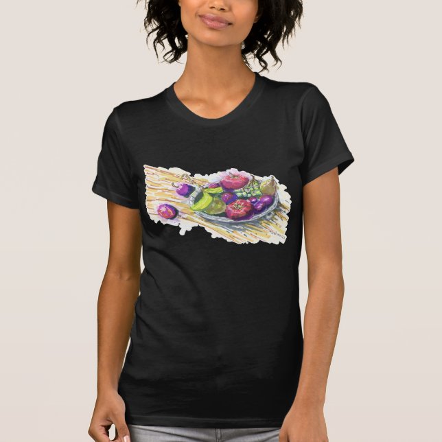 Camiseta Bodegón de Frutas (Anverso)