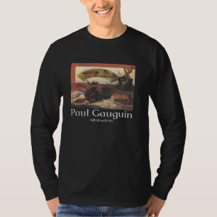 Camiseta Bodegón de Paul Gauguin con abanico Arte Gráfico V