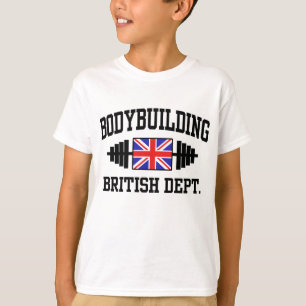 Camiseta Bodybuilder británico