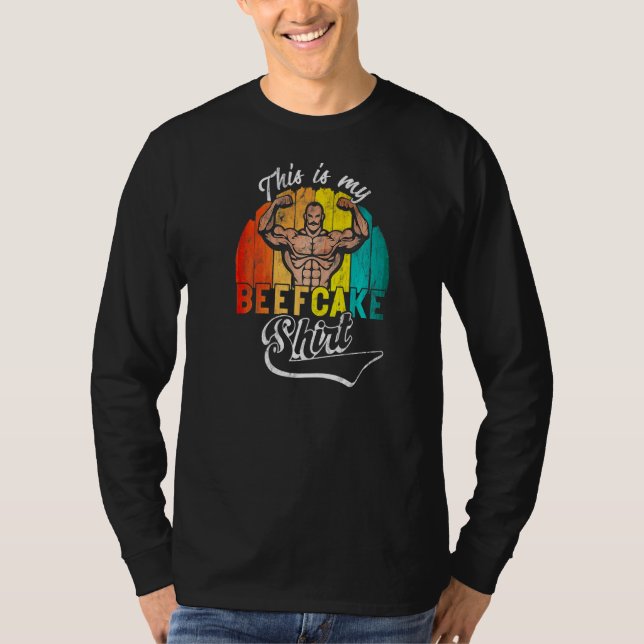 Camiseta Bodybuilder Esto Es Mi Beefcake Bodybuilding (Anverso)
