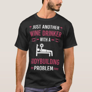Camiseta Bodybuilding Bodybuilder Wine Drinker