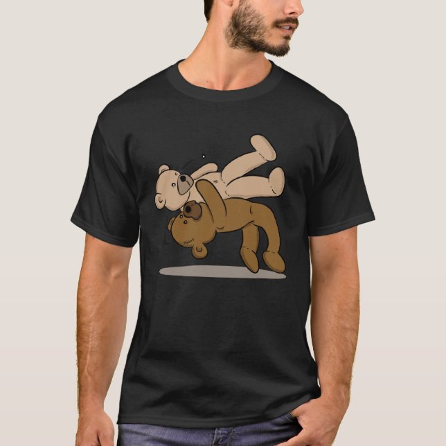 Camiseta Bodyslam Teddy Bear Rings de lucha (Anverso)