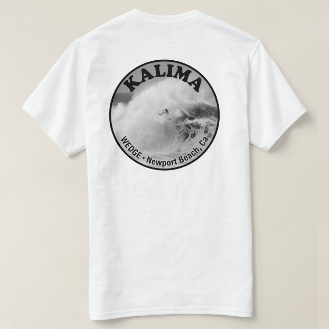 Camiseta Bodysurfer Wipeout (Kalima)  (Reverso del diseño)