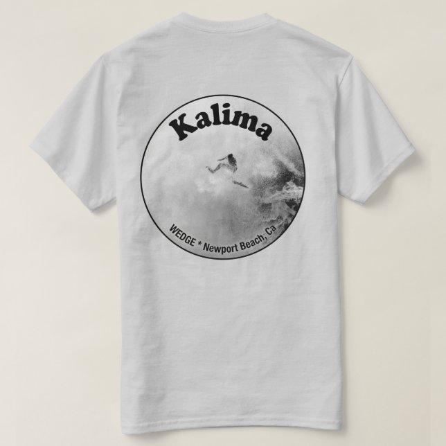 Camiseta Bodysurfer Wipeout (Kalima)  (Reverso del diseño)