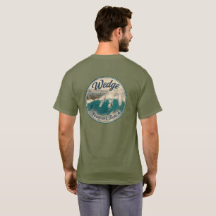 Camiseta BodySurfing The Wedge - Newport Beach, California 