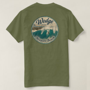 Camiseta BodySurfing The Wedge - Newport Beach, California 