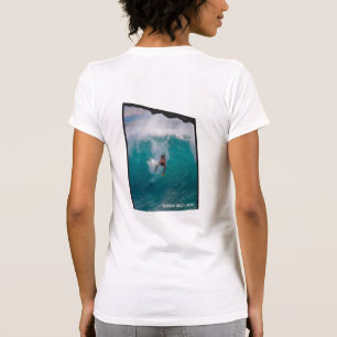 Camiseta Bodysurfing Wedge (Mujeres) Newport Beach, Ca
