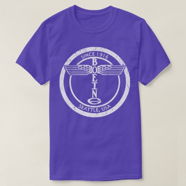 Camiseta Boeing (Diseño del anverso)