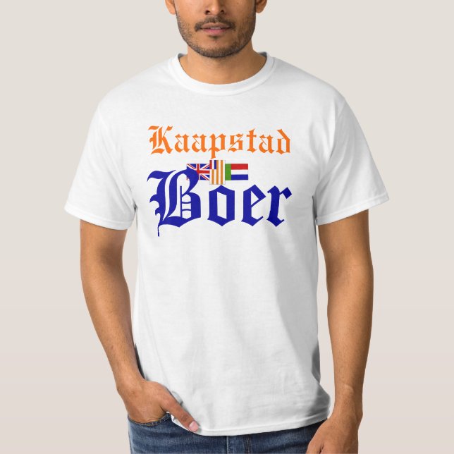 Camiseta Boer de Kaapstad (Anverso)