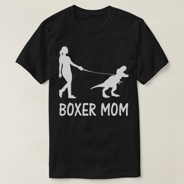 Camiseta Boer mamá perro boer a mamá Dinosaurio Día de la M (Diseño del anverso)