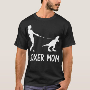 Camiseta Boer mamá perro boer a mamá Dinosaurio Día de la M