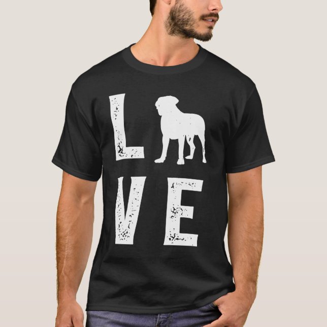 Camiseta Boerboel Love (Anverso)