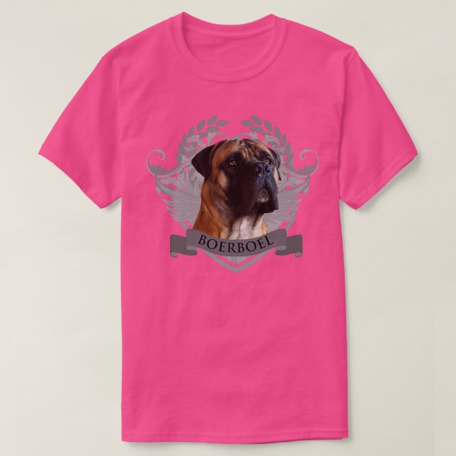 Camiseta Boerboel Mastiff sudafricano 1 (2) (Diseño del anverso)