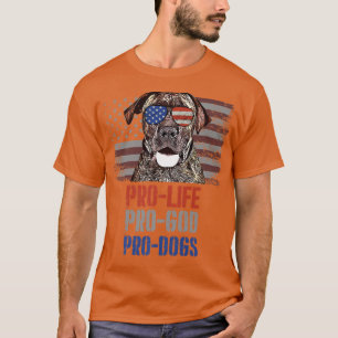 Camiseta Boerboel Pro Life Pro God Pro Dogs Premium 