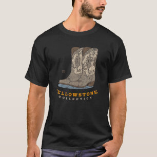 Camiseta Bofigo de colección de piedras amarillas bota Boog