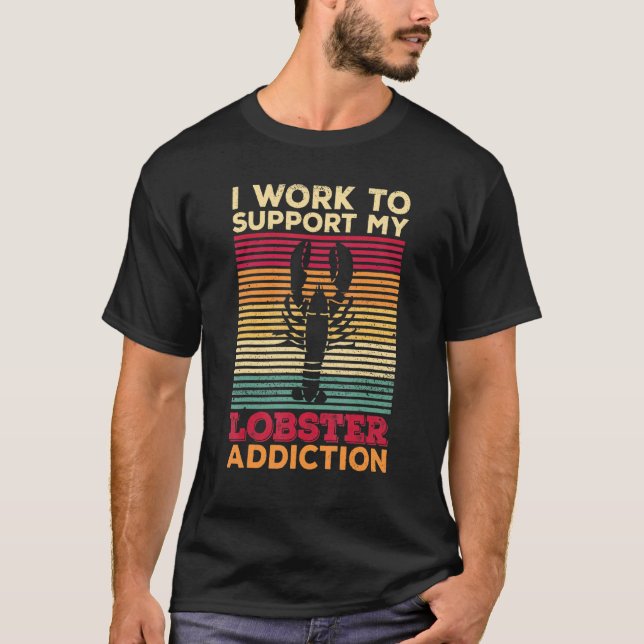 Camiseta Bogavantes Comiendo Para El Lobster 1 (Anverso)