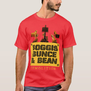 Camiseta Boggis Bunce Bean Demolición Fantastic Fox