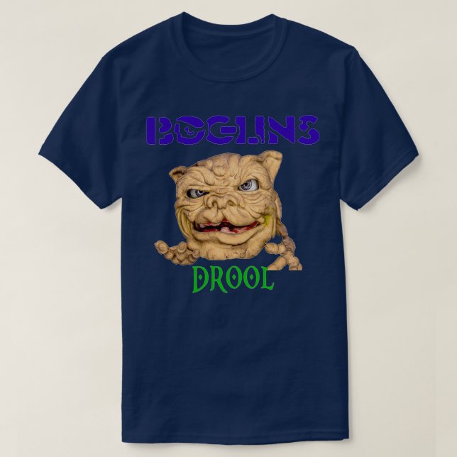 Camiseta Boglins Drool (Diseño del anverso)