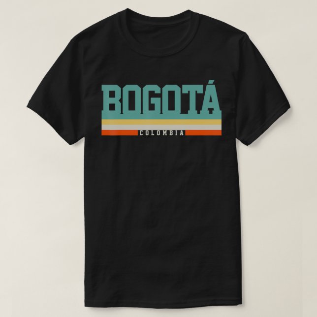 Camiseta Bogota Columbia (Diseño del anverso)
