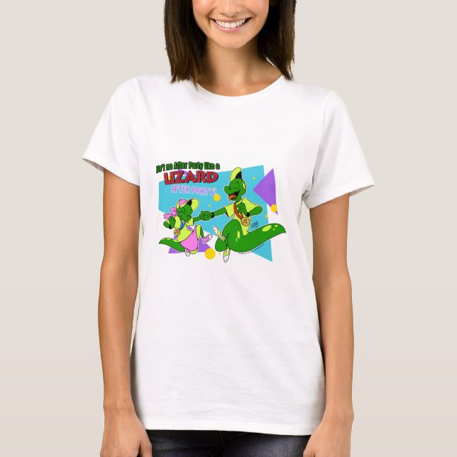 Camiseta BOGP Lizard AP: Tee de rendimiento femenino (Anverso)
