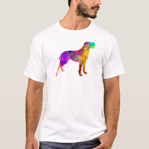Camiseta Bohemian Wirehaired Pointing Griffon in watercolor