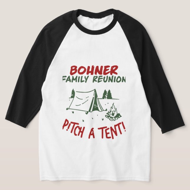 Camiseta Bohner Family Reunion Pitch A Tenti (Distribución)