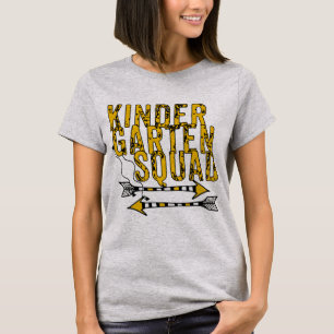 Camiseta Boho Arrows Kindergarte Squad personalizado camise