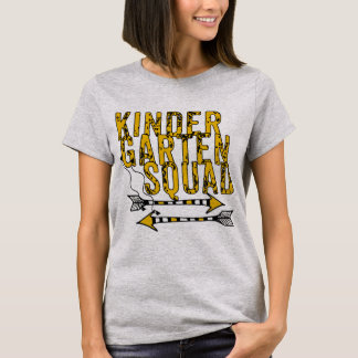 Camiseta Boho Arrows Kindergarte Squad personalizado camise