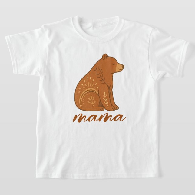 Camiseta Boho Bear Mama T-Shirt (Distribución)