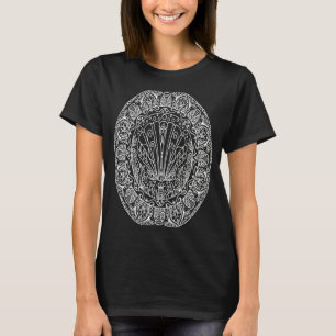 Camiseta Boho Clam Shell Sea Life Mandala Cute Bohemian Sp