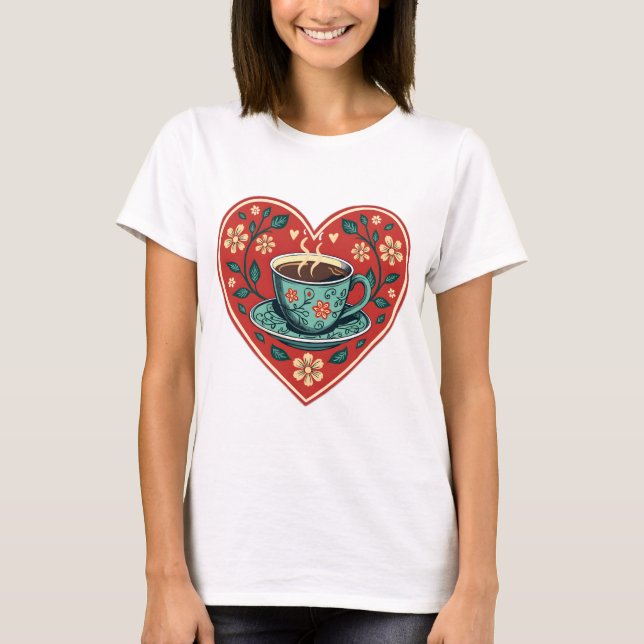 Camiseta Boho Coffee Lover (Anverso)