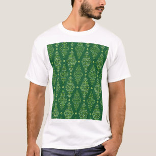 Camiseta Boho étnico: Creativa tribal sin foco.