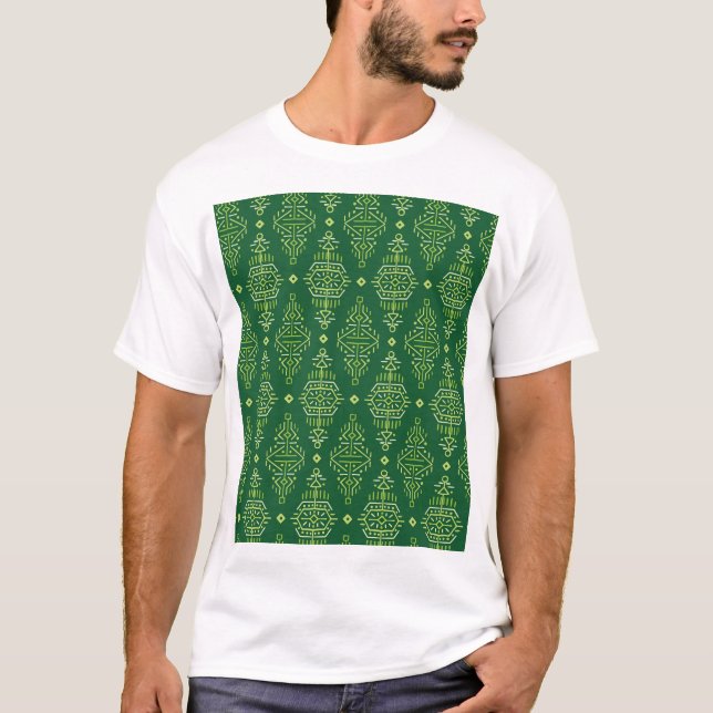 Camiseta Boho étnico: Creativa tribal sin foco. (Anverso)