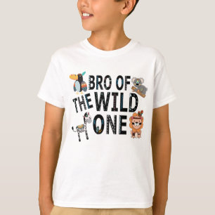 Camiseta Boho Hermano De Lo Salvaje Un Cumpleaños