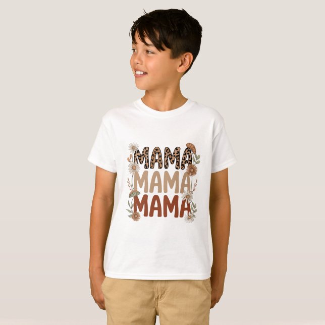 Camiseta Boho Mama (Anverso completo)