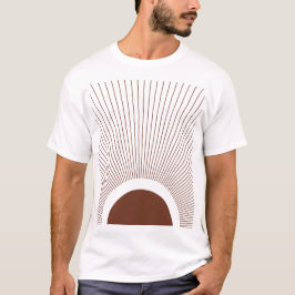 Camiseta Boho Minimalist Sun