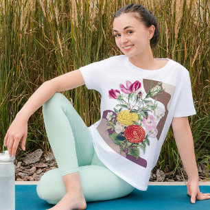 Camiseta Boho Moda Viñedos regalos de Navidad para Chica un