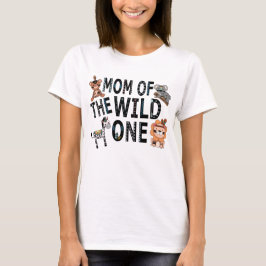 Camiseta Boho Mom Of The Wild Un Cumpleaños