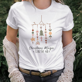 Camiseta Boho Navidades Festividad Mágica