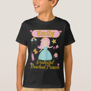 Camiseta Boho Princesa Emily 2026 Preescolar Personalizada