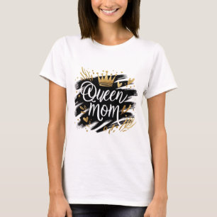 Camiseta Boho Rainbow Mama – Warm Earthy Tones Design