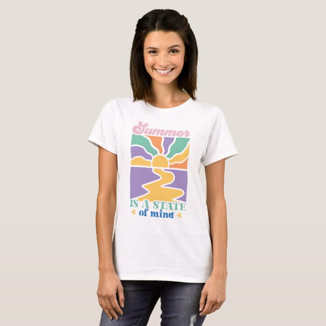 Camiseta Boho Retro Summer (Anverso completo)