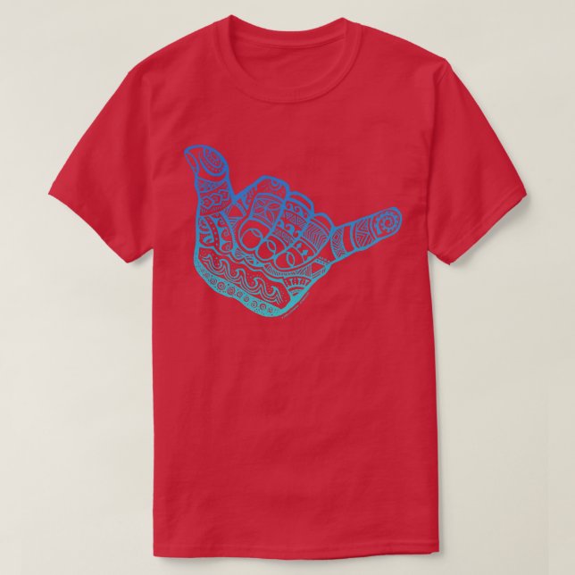 Camiseta Boho Shaka Hang Loose (Diseño del anverso)