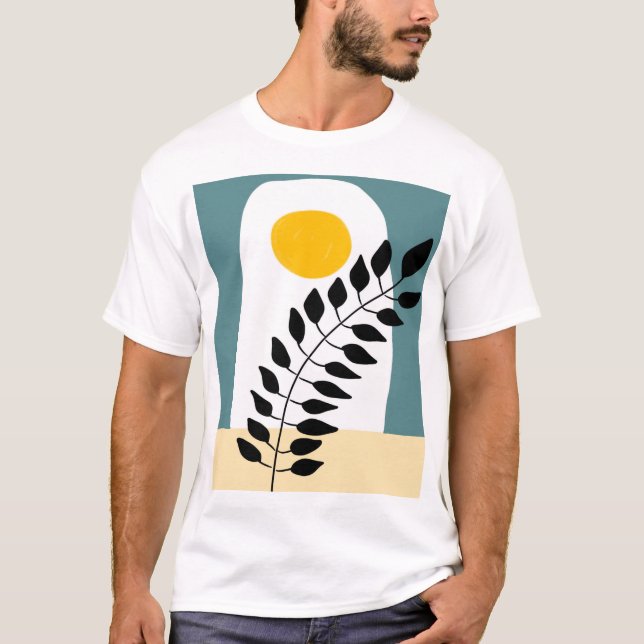 Camiseta Boho sketch art (Anverso)