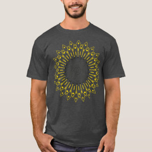 Camiseta Boho Sunflower Mandela