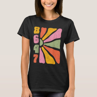 Camiseta Boho vintage 8647 anti-trump Funny Flores Floral