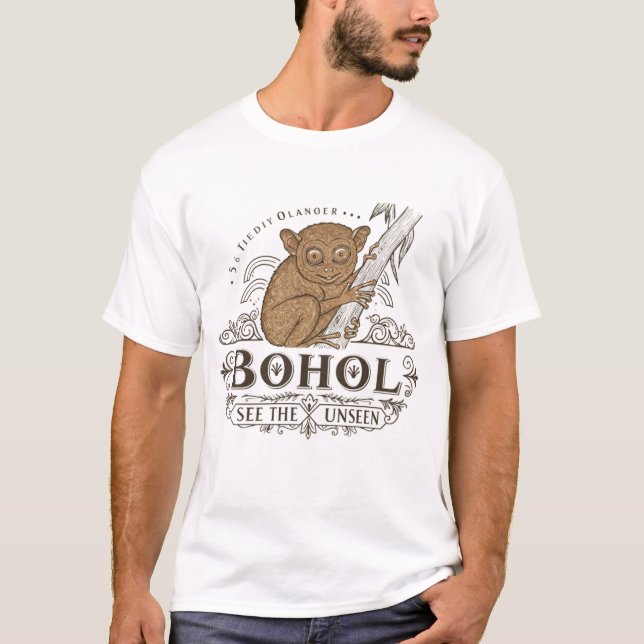 Camiseta Bohol: Ver lo invisible (Anverso)