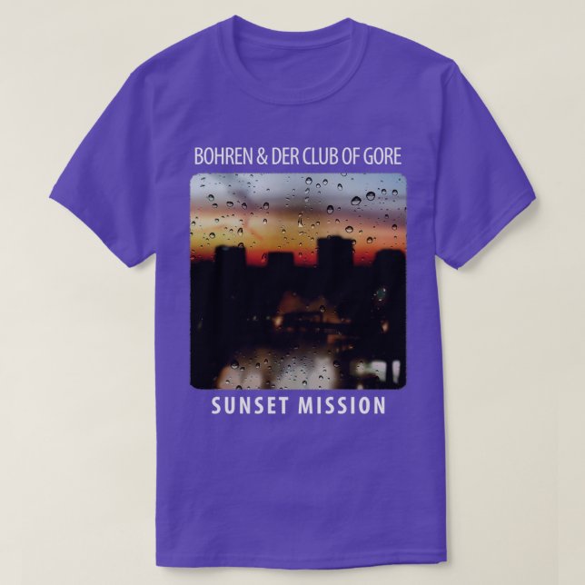 Camiseta Bohren amp Der Club De Gore Sunset Mission Jazz Am (Diseño del anverso)