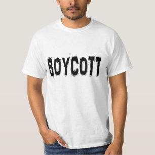 Camiseta Boicot.