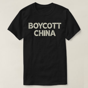 Camiseta Boicot a China